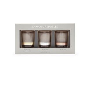 Banana Republic Winter Candles - Pine Assortment